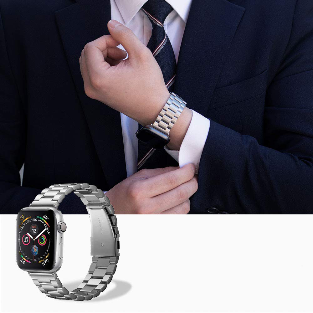 Oryginalne etui od marki Spigen z serii Band Modern Fit dla Apple Watch 44 mm Series 4 oraz 42mm Series 1,2,3